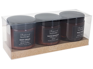 Bad-Geschenk-Set SURREY braun