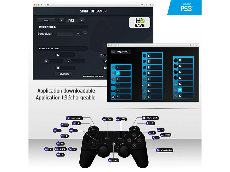 Netzwerkgerät SPIRIT OF GAMER