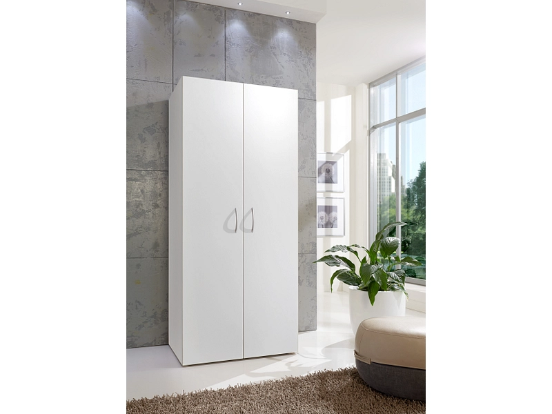 Armoire portes battantes MODUL blanc