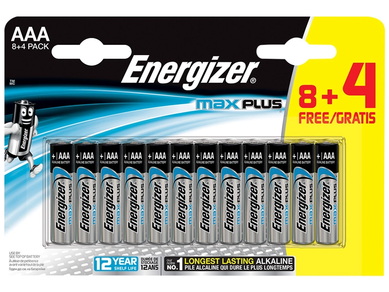 Piles ENERGIZER AAA 12 pièces