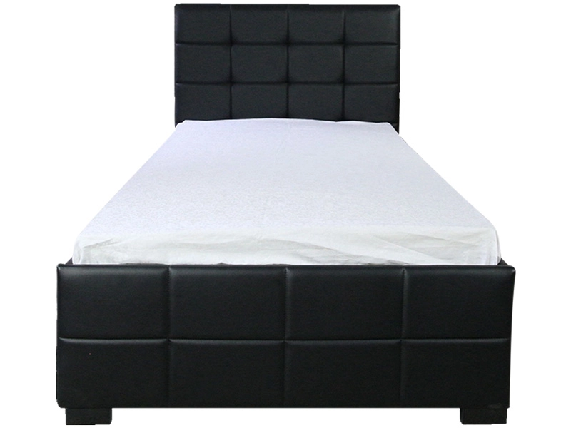 Bettkasten MONZA BLACK 90x200cm schwarz