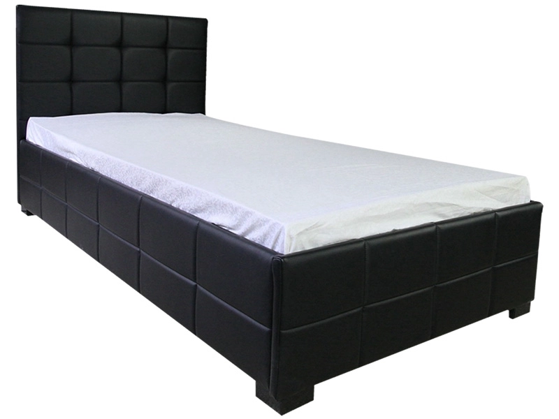 Bettkasten MONZA BLACK 120x200cm schwarz