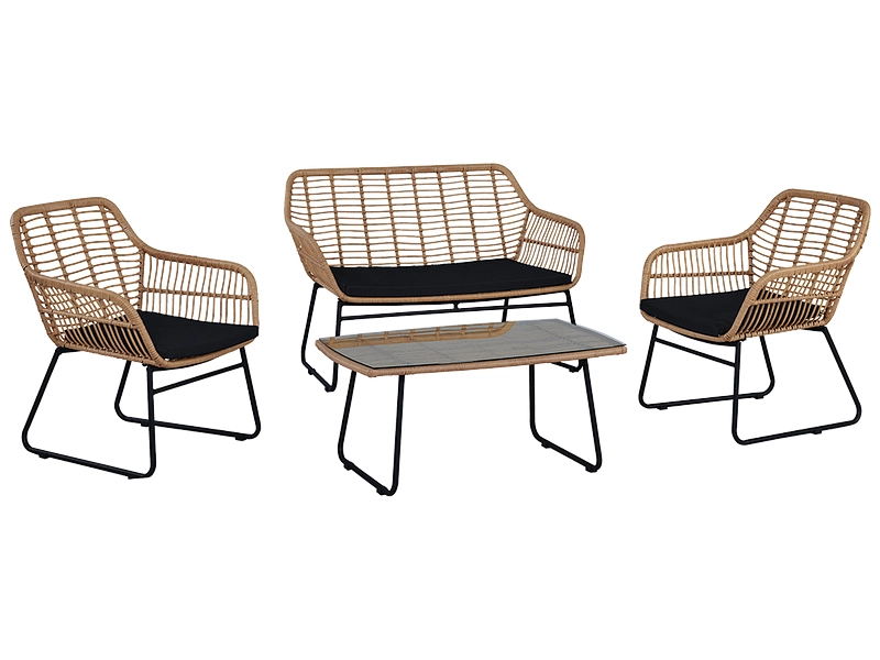 Set tavolo e sedie da giardino NATURA
