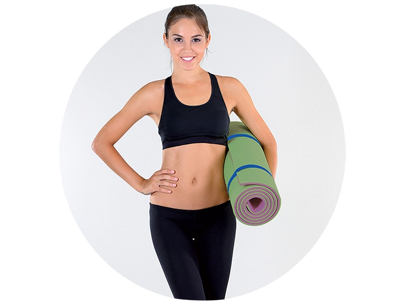 Antirutsch-Teppich FIT FOR LIFE FIT-YOGAMAT