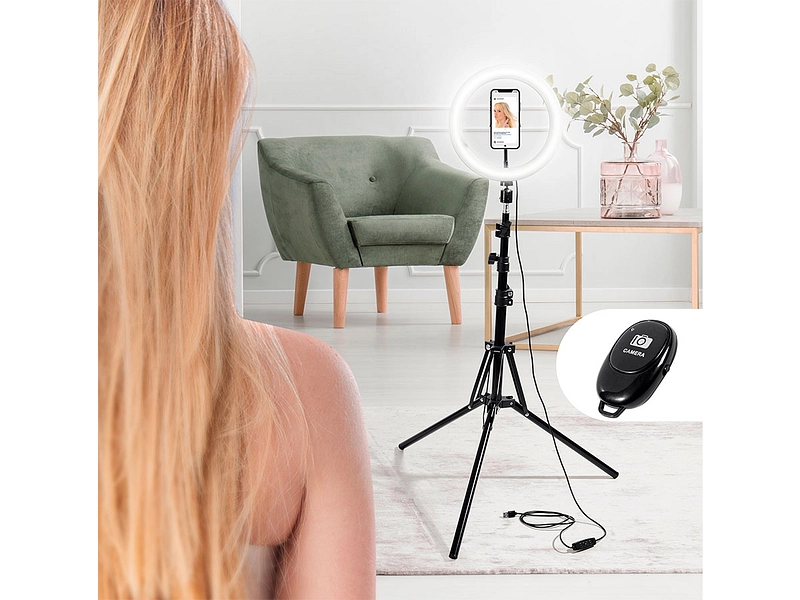 WI-LIGHT Selfiestick auf Stativ WI-LIGHT Selfiestick auf Stativ