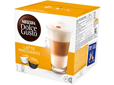 Capsules à café Arabica NESTLE DOLCE GUSTO Latte Macchiato