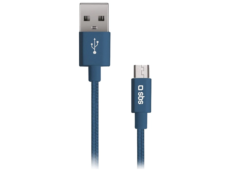 Kabel USB 2.0 Micro-USB SBS Blau