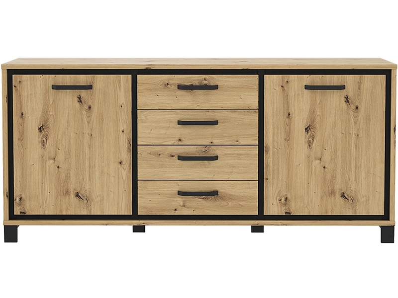 Sideboard TRONDHEIM 2 Türen 4 Schubladen Sideboard TRONDHEIM 2 Türen 4 Schubladen
