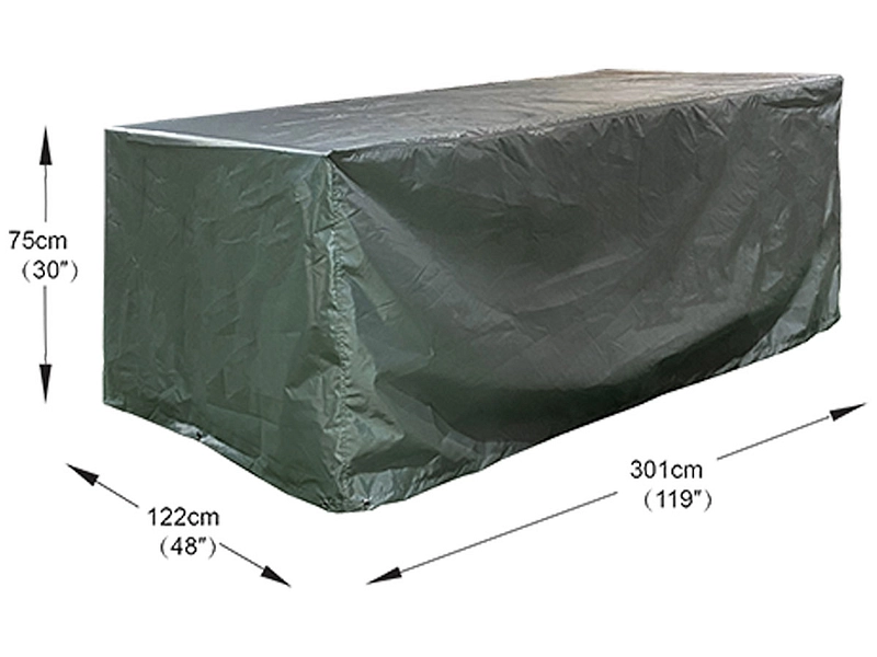 Schutzhülle für Gartentisch COVER TABLE 300CM grau