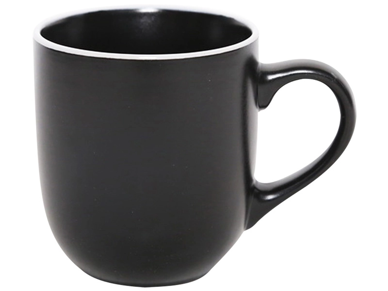 Kaffeebecher LILI 24cl Porzellan schwarz