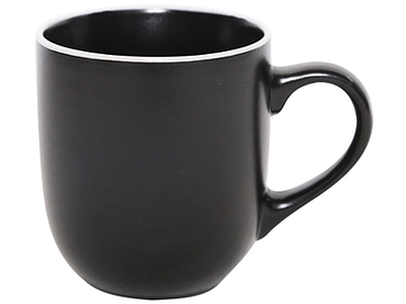 Mug FIRST 24cl porcelaine noir