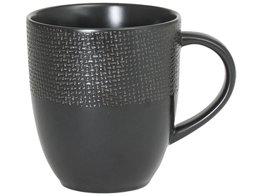 Kaffeebecher VESUVIO 30cl Keramik schwarz