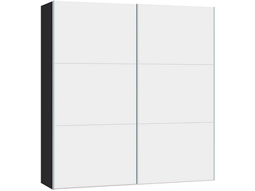 Armoire portes coulissantes SCHWYZ blanc