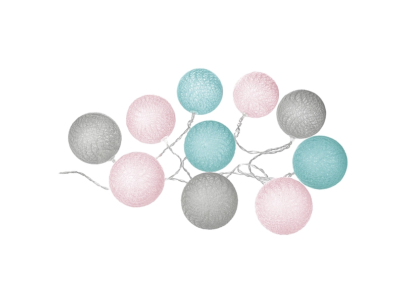Ghirlanda LED BOULES LED Multicolore