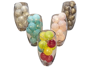 Ghirlanda LED BOULES LED Multicolore