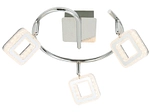 3 Spots LED SQUARE DIAMOND