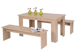 Set tavolo e 2 panche MÜNCHEN Set tavolo e 2 panche MÜNCHEN