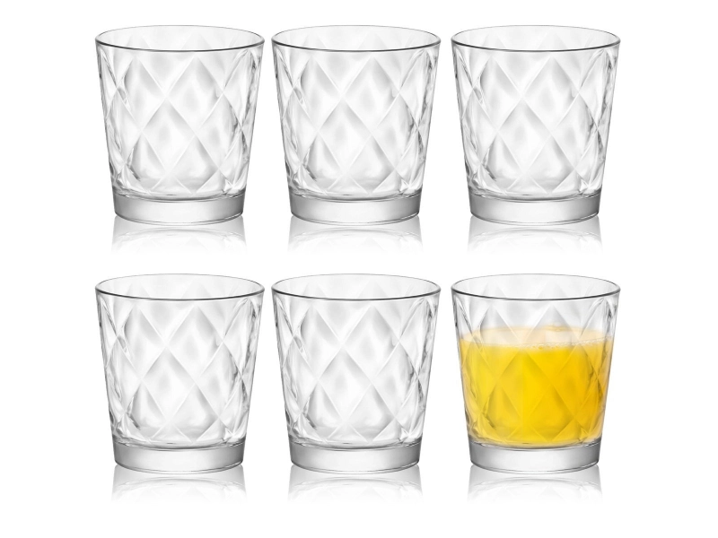 6 verres à eau 'Kaleido