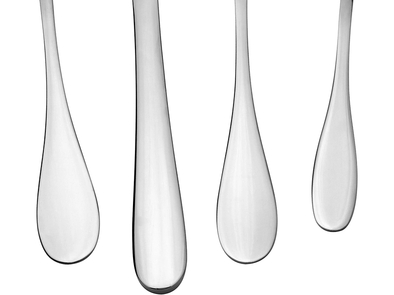 Besteck-Set MONA 24-teilig silberfarben