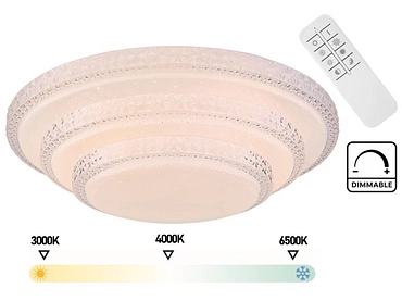 Plafoniera LED MAGNIFIQUE intensità variabile