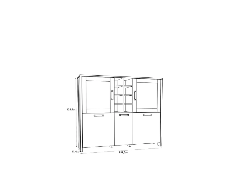 Highboard CLIF
