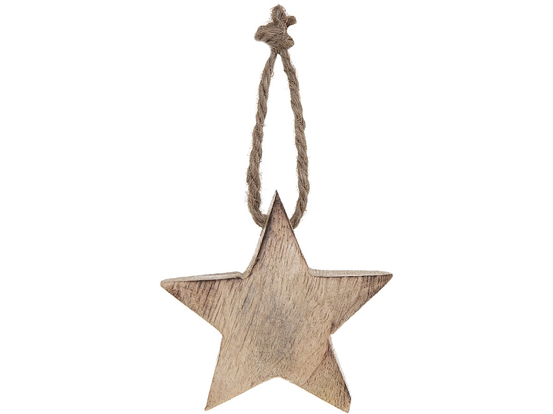 Stern TRADITIONAL XMAS holz