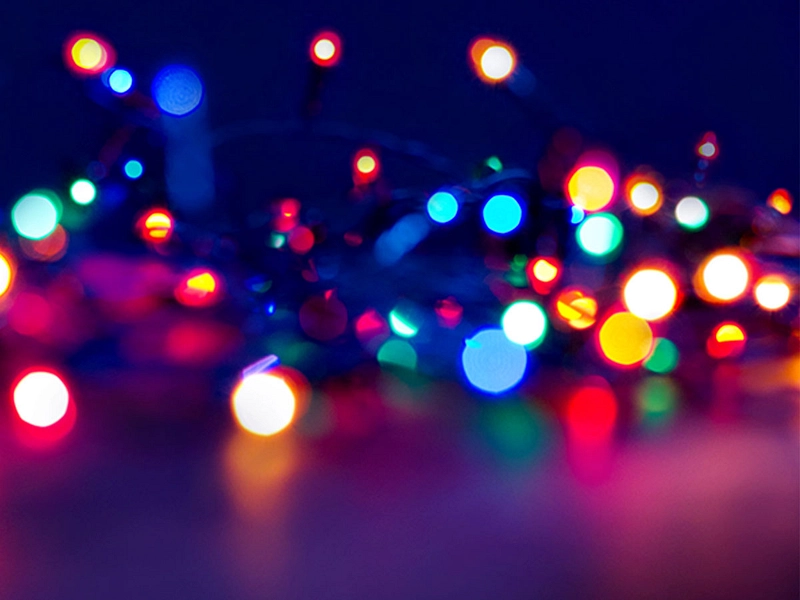 LED-Girlande Weiss