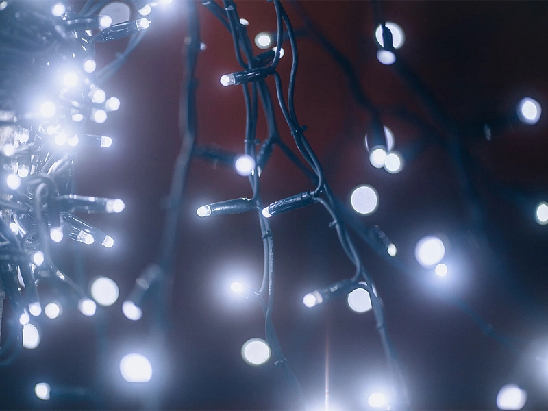 LED-Girlande Weiss