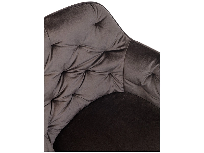 Chaise DIANA velours taupe