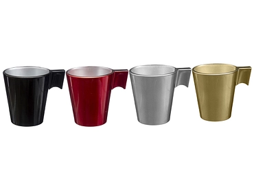 Tazza da espresso IRIS 8cl vetro multicolore