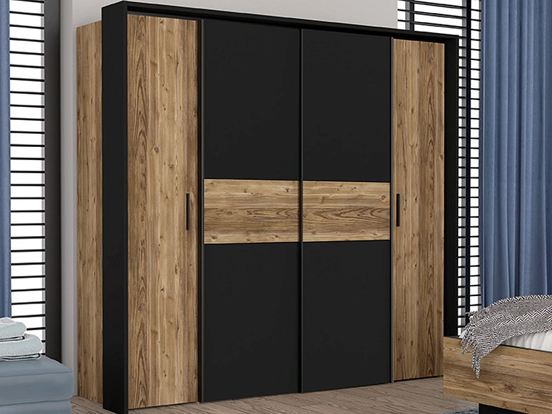 Schrank mit beiden Türarten VERNAZZA holz Schrank mit beiden Türarten VERNAZZA holz