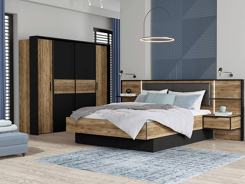 Schrank mit beiden Türarten VERNAZZA holz Schrank mit beiden Türarten VERNAZZA holz