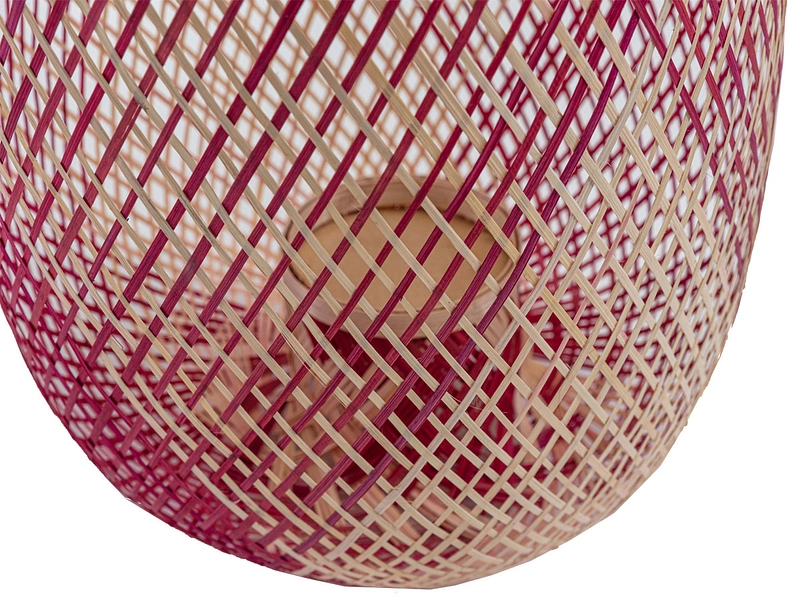 Lanterna ROSAL 25 cm x 30 cm Bambù legno