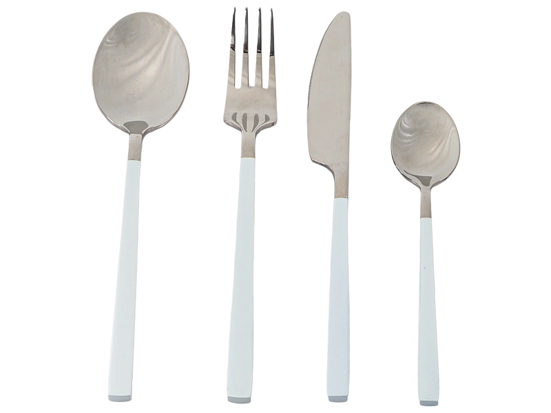 Besteck-Set JIMA 24-teilig weiss