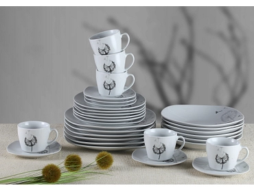Set vaisselle IDAR porcelaine