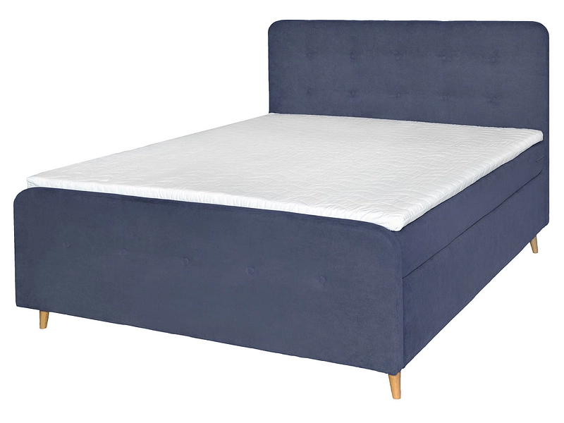 Boxspring FLIMS bleu