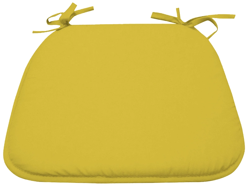 Cuscino coprisedia FANGO 38x38cm giallo