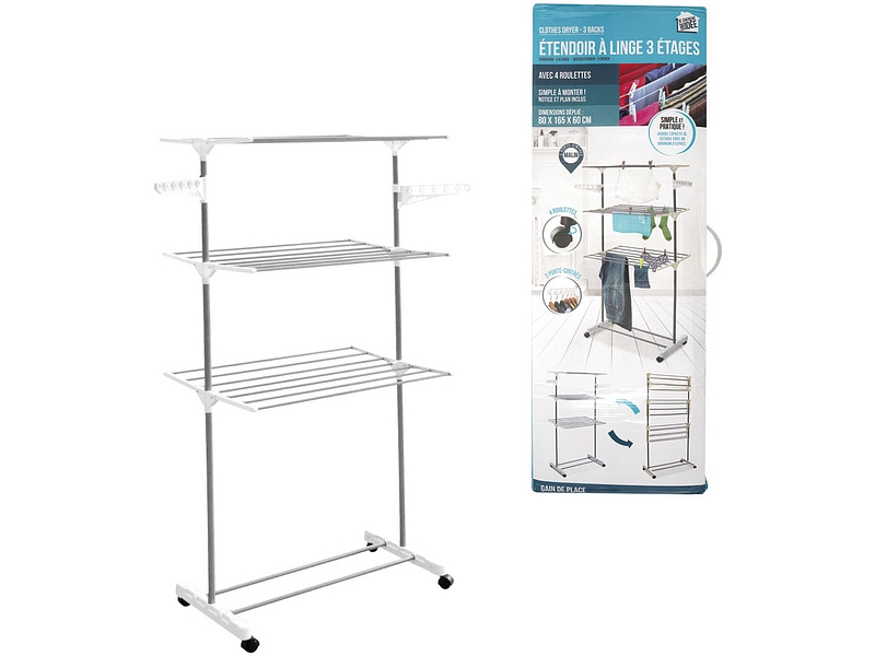 Stendibiancheria GABIN bianco