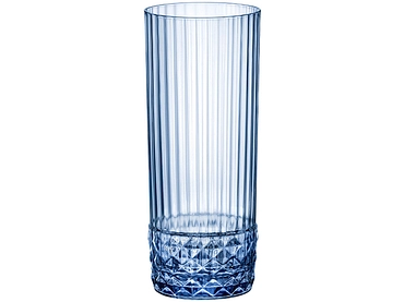 Longdrinkglas AMERICA 6 -teilig blau 40 cl