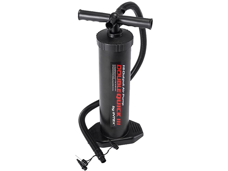 INTEX Luftpumpe Double Action schwarz