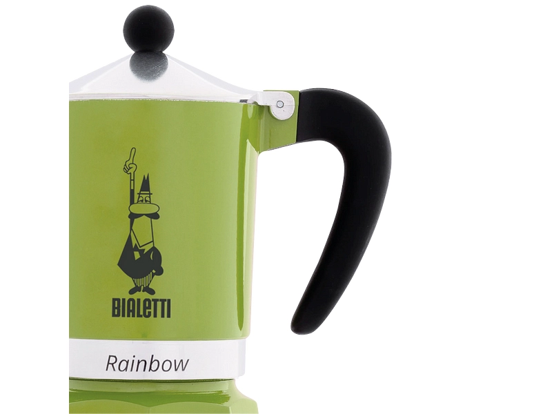 Italienische Kaffeemaschine 0.13 L BIALETTI BIA-RAINBOW-3TZ-GR