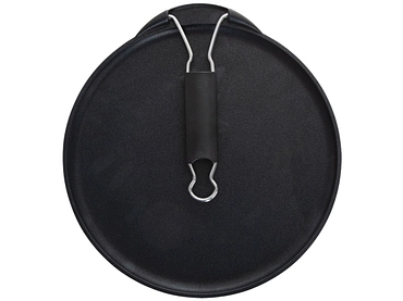 Zanetti DurapIETRA Crêpe 20 Cm Aluminium - Poêle Antiadhésive Effet Pierre, Poignée Soft Touch, Tous Feux Dont Induction