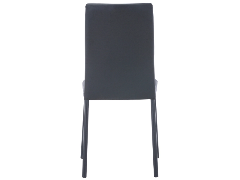 Chaise ROL II cuir synthétique noir