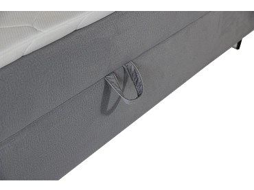 Boxspringbett ADEL grau