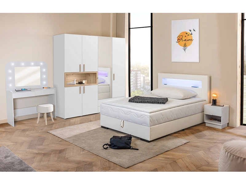 Boxbed CRUSH blanc Boxbed CRUSH blanc