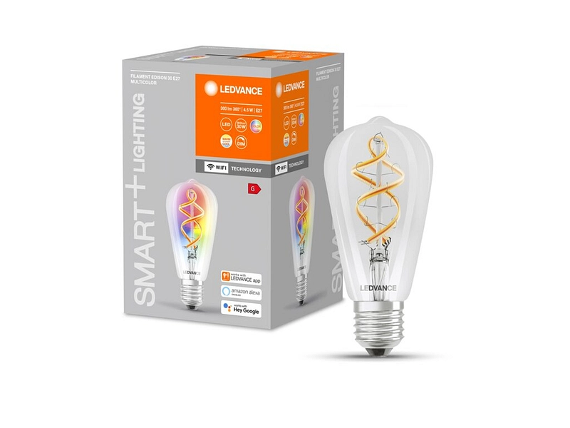 Glühbirne LED / Ledfilament / LED mehrfarbig E27 Smart Lighting