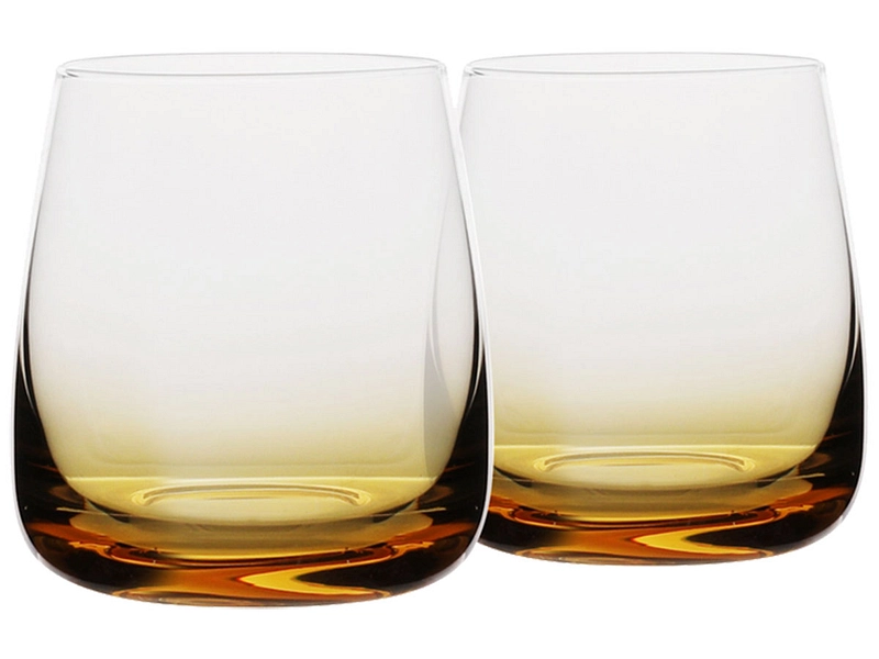 Bicchiere da acqua TOLGA 6 pezzi marrone 32 cl