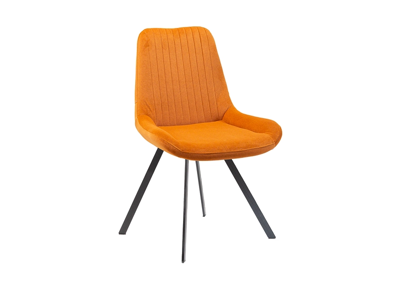 Chaise AROSA tissu orange