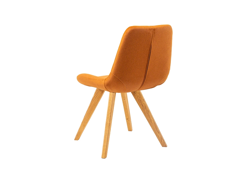 Chaise AROSA tissu orange