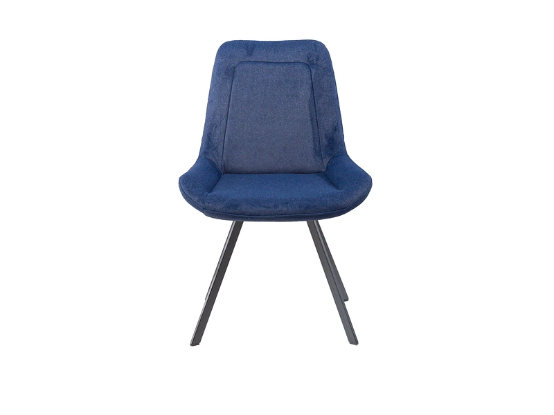 Chaise AROSA tissu bleu